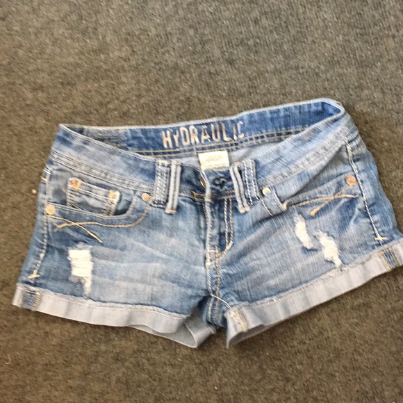 Hydraulic Pants - Distressed Hydraulic Shorts Size 3/4